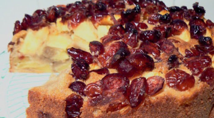 Τάρτα με μήλα και cranberries (Συνταγή-Εκτέλεση)