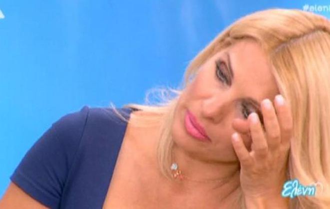 Ελένη Μενεγάκη: Ξέσπασε σε κλάματα on air- Τι την «λύγισε»