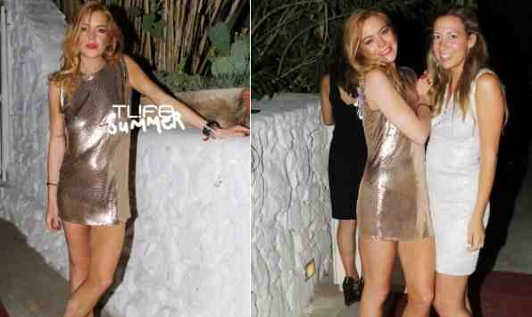 Όταν η Lohan τα “έσπασε” στο πάρτυ χλιδής με τον Ρέμο!