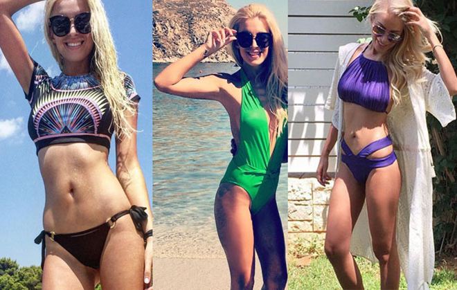 «Miss Bikini 2015» στέφεται η Κατερίνα Καινούργιου (εικόνες)