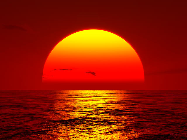 sunset-big-orange-sun-setting-over-ocean