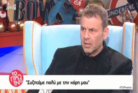 ΧΕΙΜΑΡΟΣ ο Απόστολος Γκλέτσος στο ‘Πρωινό’: ”Η μάνα μου μου ρίχνει Χριστοπαναγίες”! ()