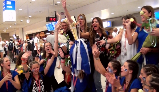olympiada thrakomakedonon world champion arrival focus
