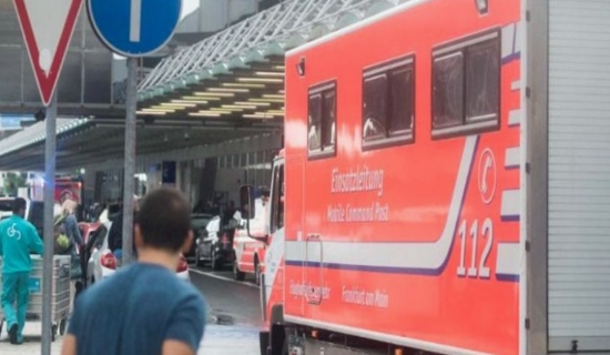 Συναγερμός στο αεροδρόμιο της Φρανκφούρτης – Άγνωστοι έριξαν δακρυγόνα
