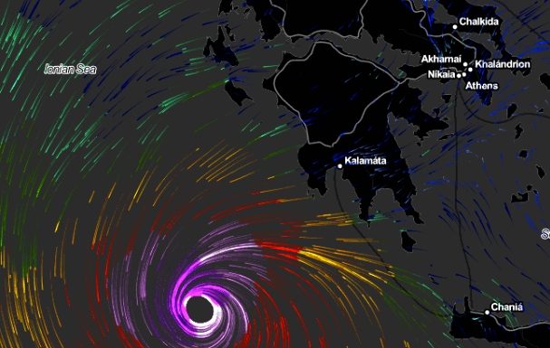 Καιρός: Το απόγευμα «χτυπάει» ο μεσογειακός κυκλώνας