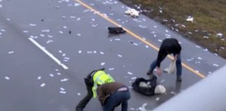 Έβρεξε λεφτά από μηχάνημα ΑΤΜ στην Ηλιούπολη