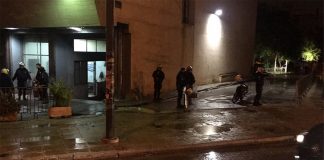 Επίθεση αγνώστων στο κτίριο όπου στεγάζονται τα ΜΑΤ στην Καισαριανή
