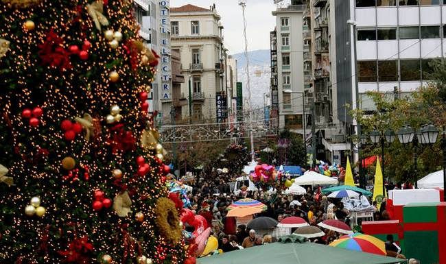 Αρχίζει σήμερα (13/12) το εορταστικό ωράριο των καταστημάτων