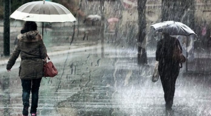 Έκτακτη προειδοποίηση για ακραία καιρικά φαινόμενα – Νεροποντή μέχρι αύριο