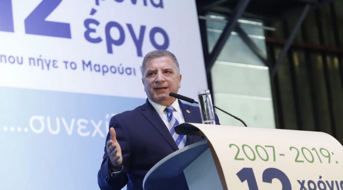 Στον απολογισμό του δημάρχου Αμαρουσίου και υποψήφιου Περιφερειάρχη Αττικής Γιώργου Πατούλη για τα 12 έτη θητείας του!
