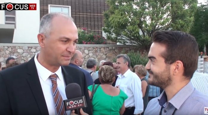 Ορκωμοσία του νέου Δημάρχου Μεταμόρφωσης Ευστράτιου Σαραούδα