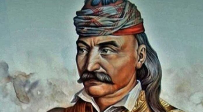 Επιμνημόσυνη δέηση για τον Θεόδωρο Κολοκοτρώνη με την συμμετοχή του Συλλόγου Πελοποννησίων Αχαρνών
