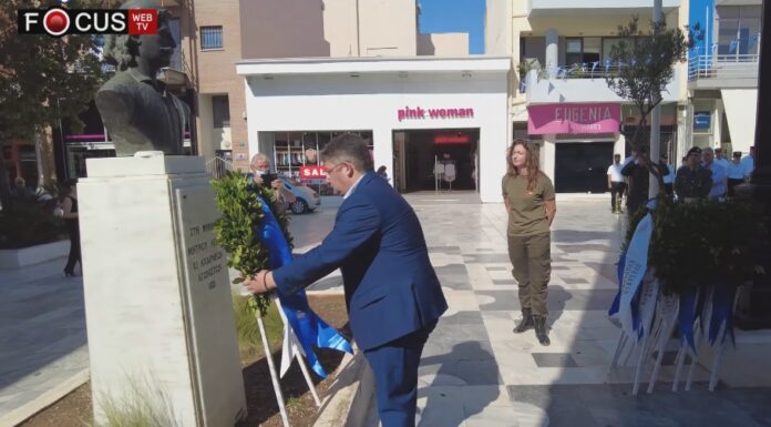 Επιμνημόσυνη δέηση από τον Δήμο Αχαρνών για τους ήρωες πεσόντες κατά την τουρκική εισβολή στην Κύπρο το 1974