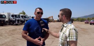 Αυτοψία στον χώρο του αμαξοστάσιου της πολιτικής προστασίας του δήμου Αχαρνών