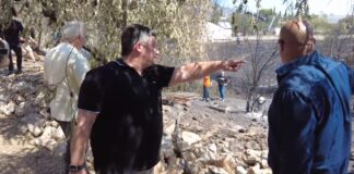 Οδοιπορικό της επόμενης ημέρας από την πυρκαγιά στον δήμο Αχαρνών