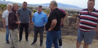 Αυτοψία του δημάρχου Αχαρνών και αντιδημάρχων σε Αγία Παρασκευή και Άγιο Ιωάννη Ρώσο Δήμος Αχαρνών