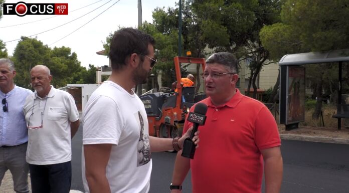 Θρακομακεδόνες – Ο δήμαρχος Αχαρνών στα έργα οδοποιίας που συνεχίζονται με γρήγορους ρυθμούς Δήμος Αχαρνών έργα οδοποιίας