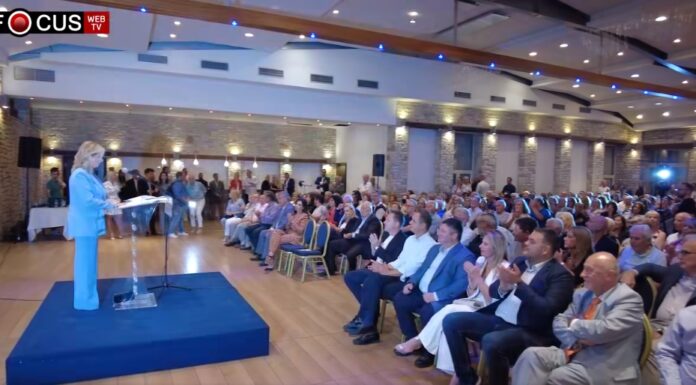 Η προεκλογική εκδήλωση της υποψήφιας περιφερειακής συμβούλου Βίκυς Καβαλλάρη στις Αχαρνές