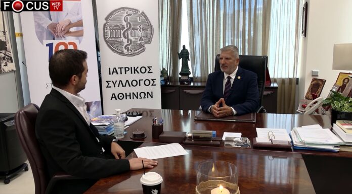 Ο πρόεδρος του Ιατρικού Συλλόγου Αθηνών Γεώργιος Πατούλης για τα 100 χρόνια του ΙΣΑ Ο πρόεδρος του ΙΣΑ Γιώργος Πατούλης