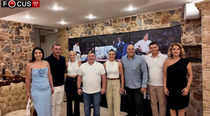 Η λαμπερή βραδιά προς τιμήν της χρυσής αθλήτριας του τζούντο Ελισάβετ Τελτσίδου Ελισάβετ Τελτσίδου δήμος Αχαρνών γιορτή