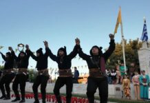 Ο εντυπωσιακός χορός Σέρρα από την Εύξεινο Λέσχη Αχαρνών ο καπετάν Ευκλείδης χορός Σέρρα